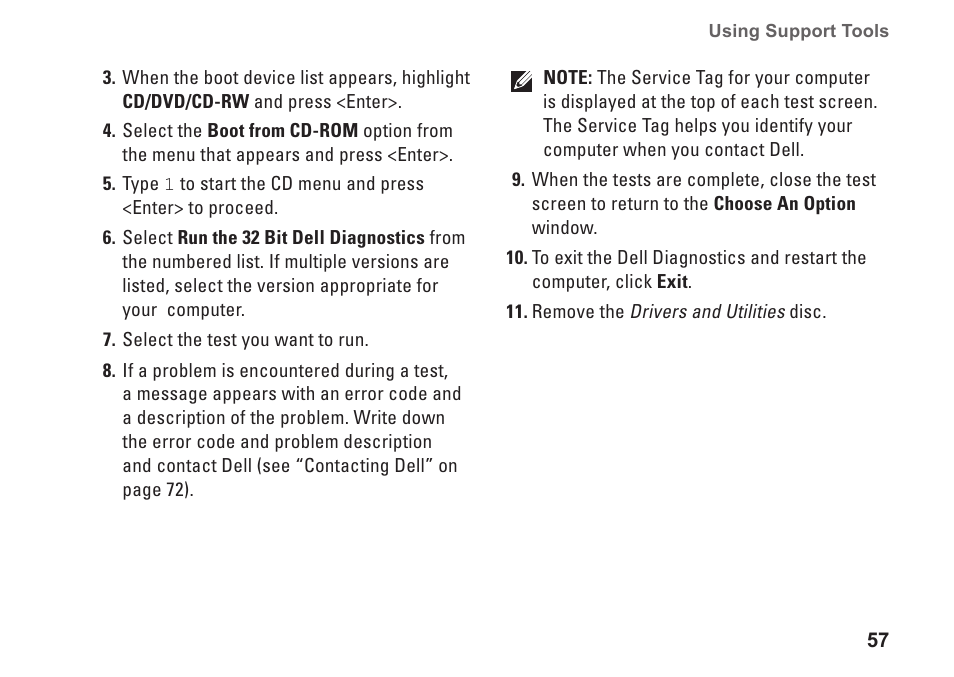 Dell Studio 1569 (Late 2009) User Manual | Page 59 / 90