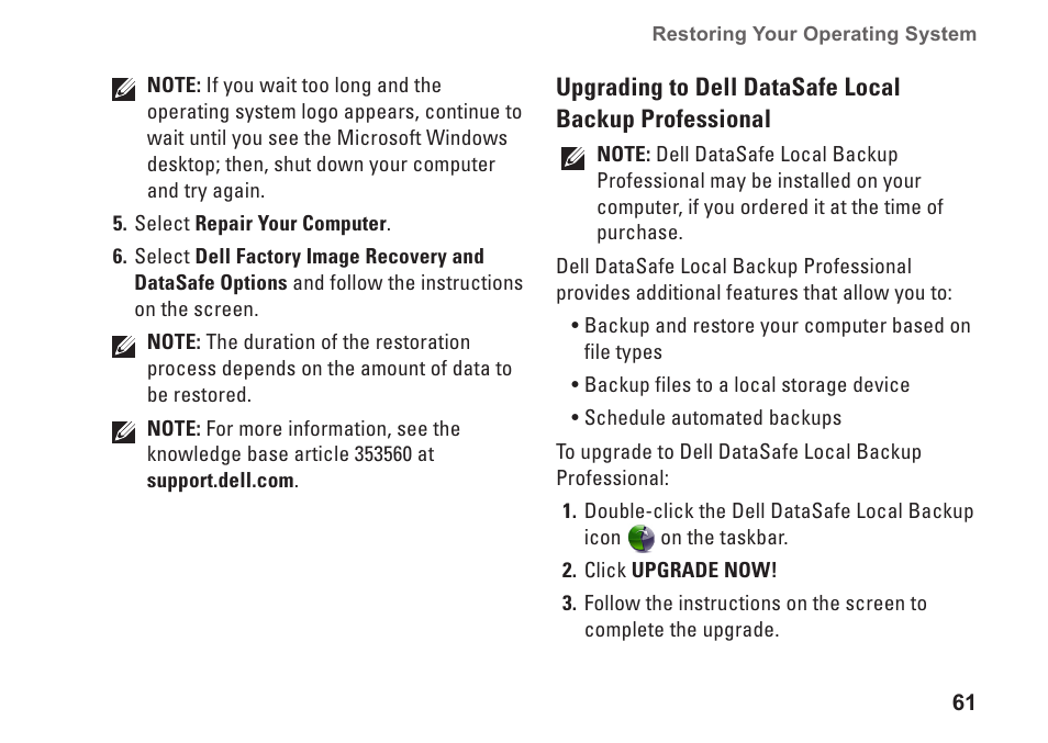 Dell Studio 1569 (Late 2009) User Manual | Page 63 / 90