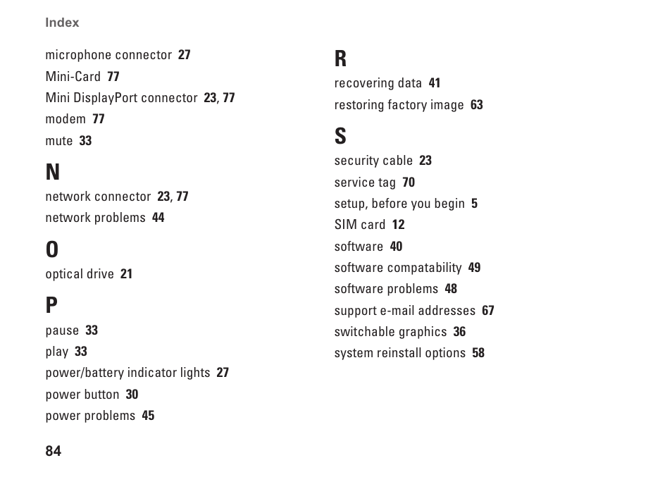 Dell Studio 1569 (Late 2009) User Manual | Page 86 / 90