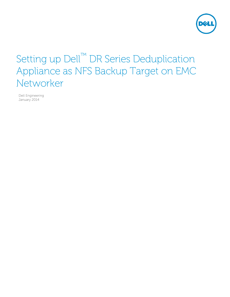 Dell PowerVault DR4100 User Manual | 33 pages