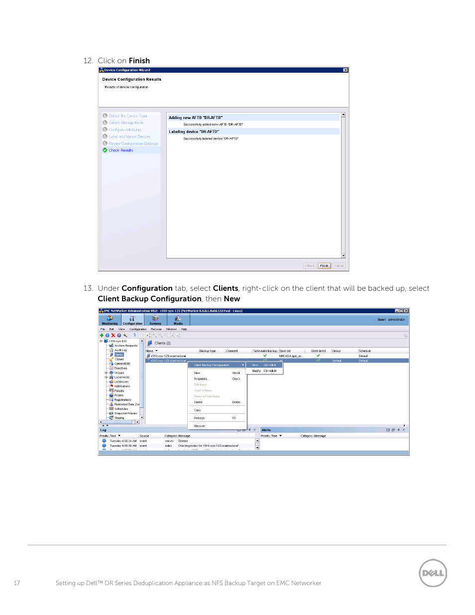 Dell PowerVault DR4100 User Manual | Page 17 / 33