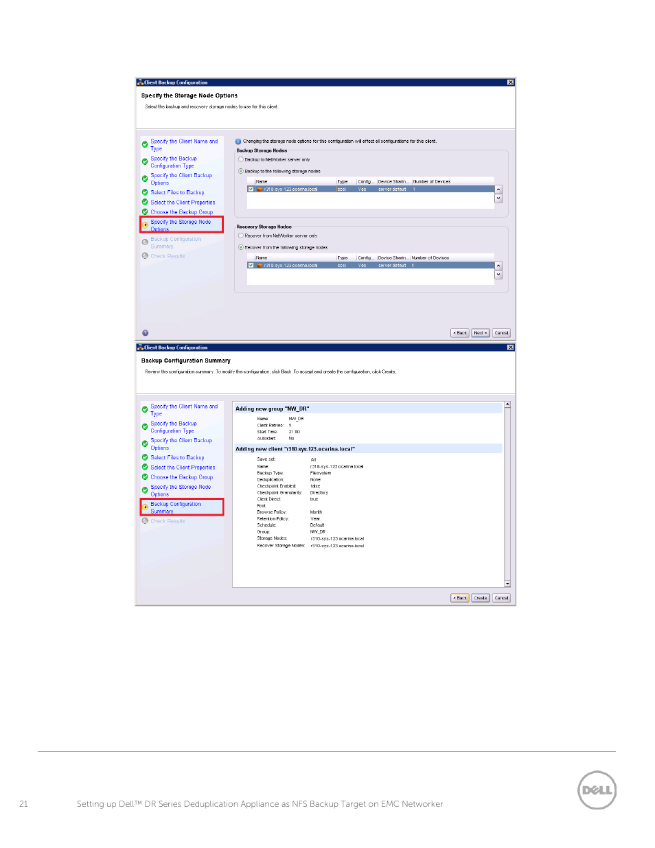 Dell PowerVault DR4100 User Manual | Page 21 / 33
