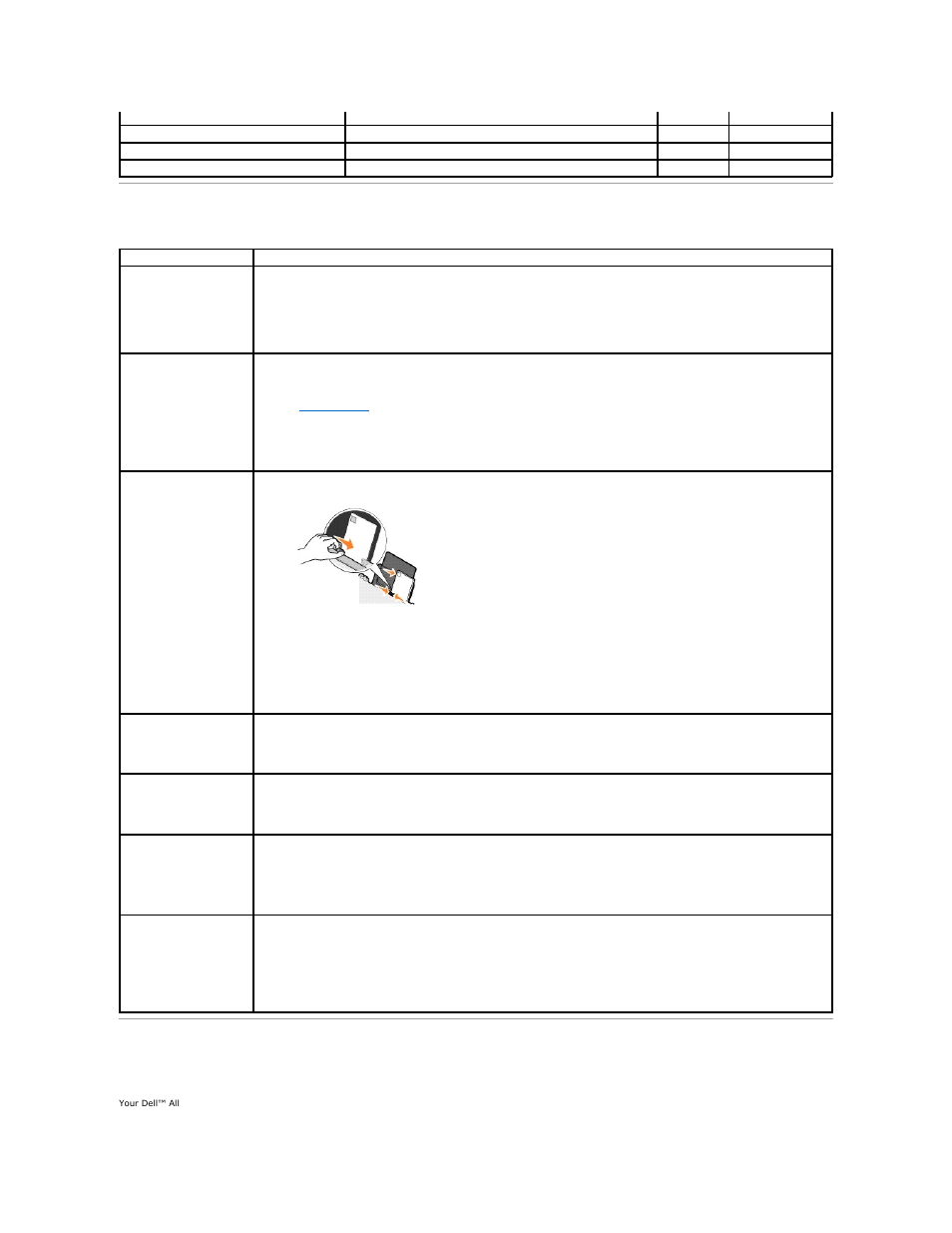 Print media guidelines, Cables | Dell 810 All In One Inkjet Printer User Manual | Page 47 / 51