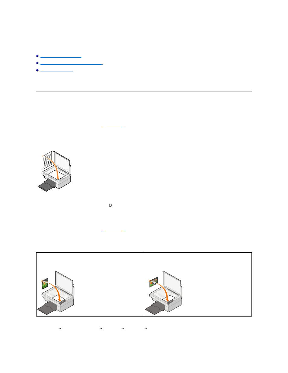 Copying, Copying documents or photos, Using the operator panel | Using your computer | Dell 810 All In One Inkjet Printer User Manual | Page 7 / 51