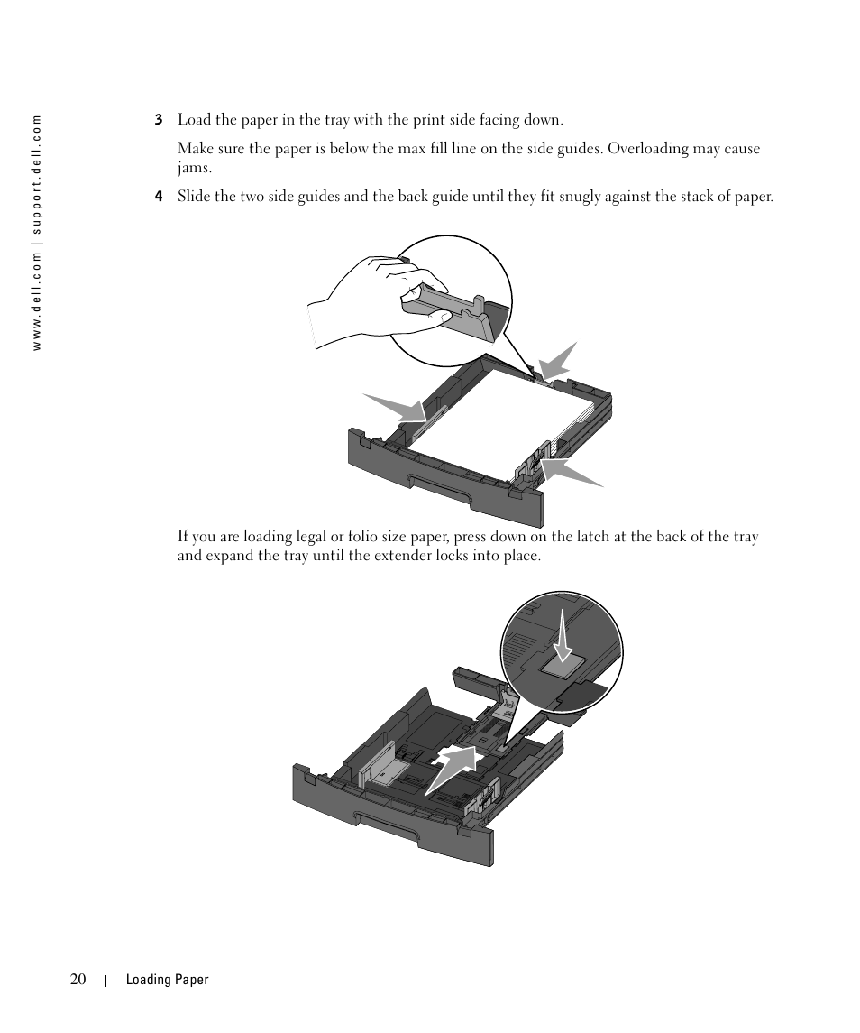 Dell 1710/n Mono Laser Printer User Manual | Page 20 / 108