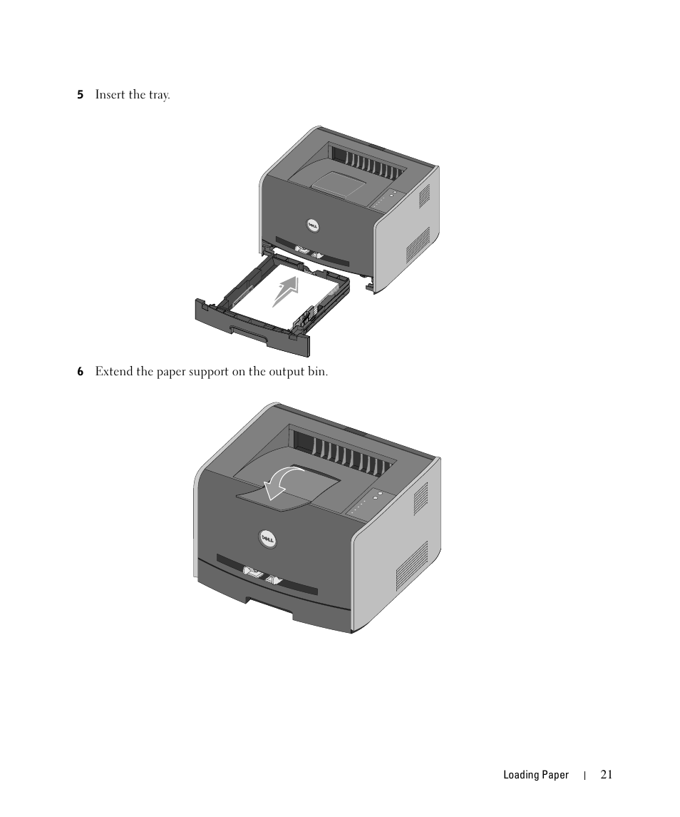 Dell 1710/n Mono Laser Printer User Manual | Page 21 / 108