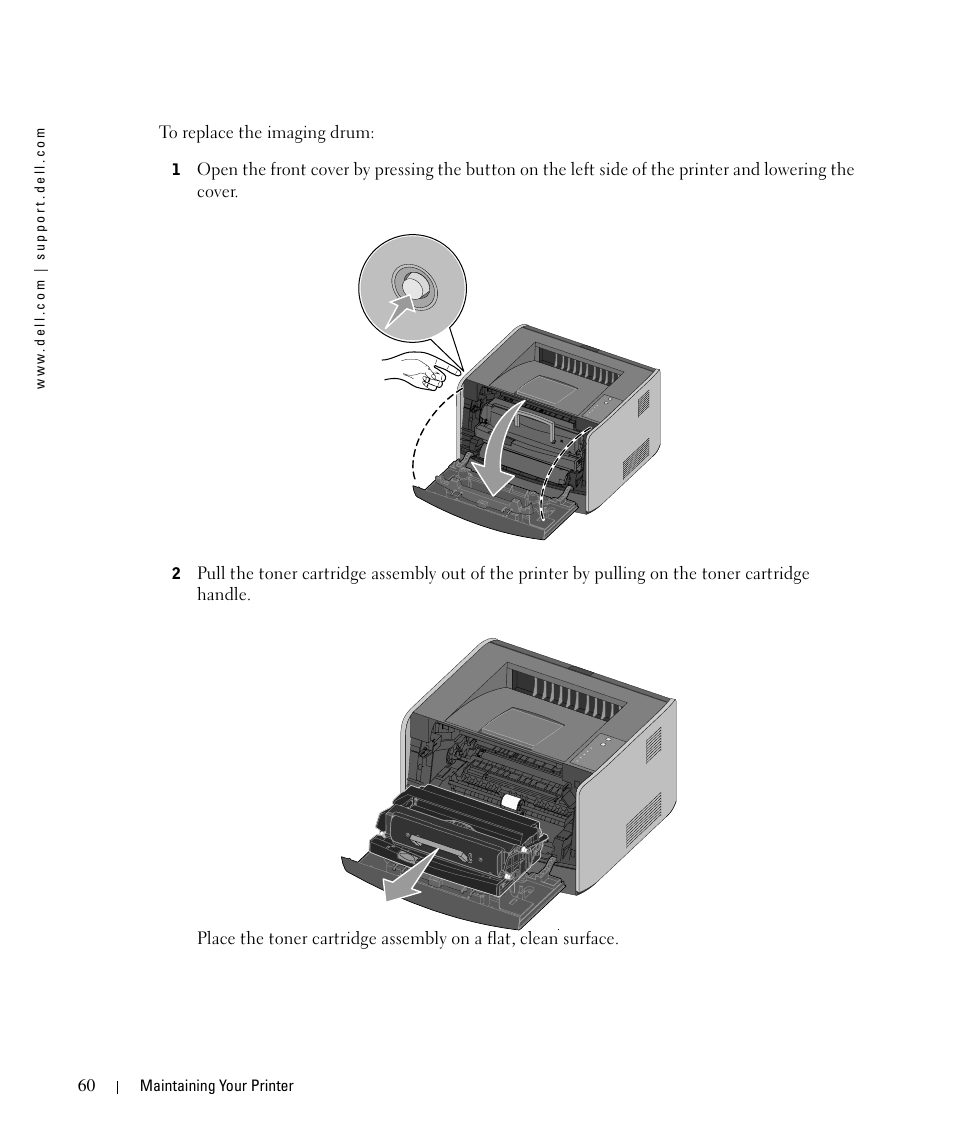 Dell 1710/n Mono Laser Printer User Manual | Page 60 / 108