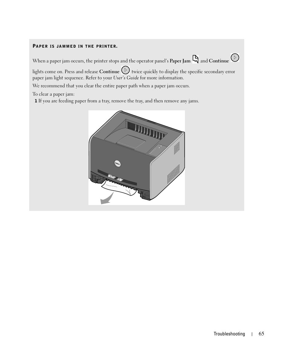 Dell 1710/n Mono Laser Printer User Manual | Page 65 / 108
