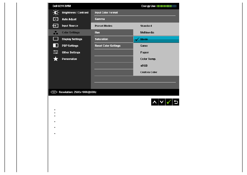 Dell U2913WM Monitor User Manual | Page 39 / 65