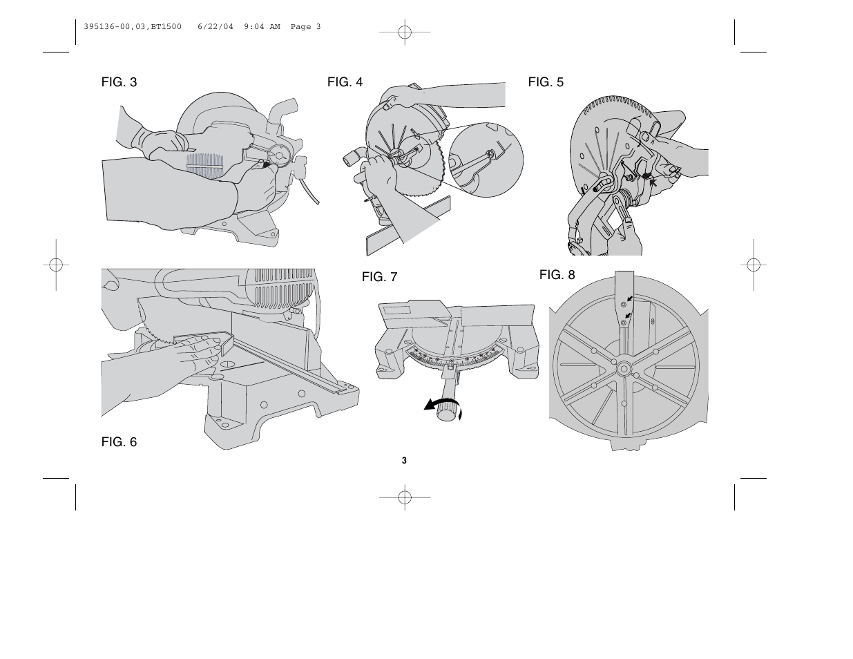 Fig. 8 | Black & Decker 395136-00 User Manual | Page 3 / 48