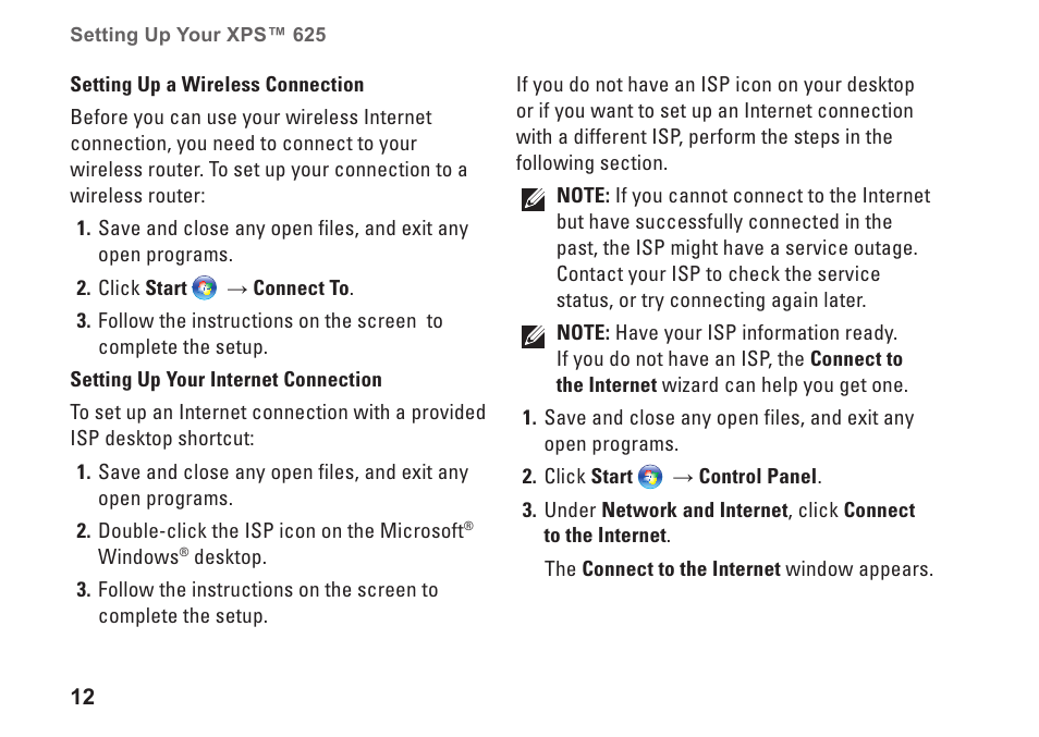 Dell XPS 625 (Early 2009) User Manual | Page 14 / 62
