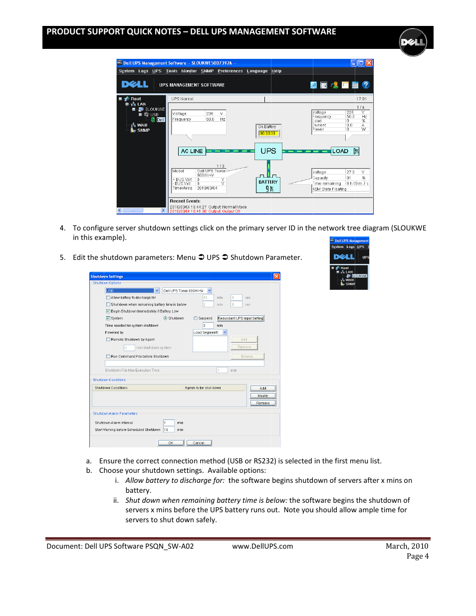 Dell UPS 5600R User Manual | Page 4 / 14