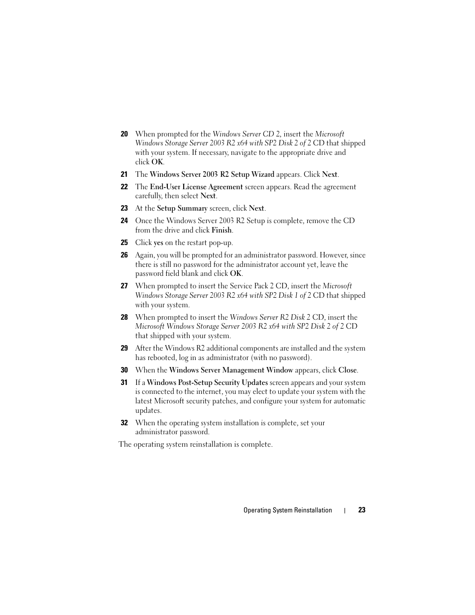 Dell PowerVault DP500 User Manual | Page 23 / 40