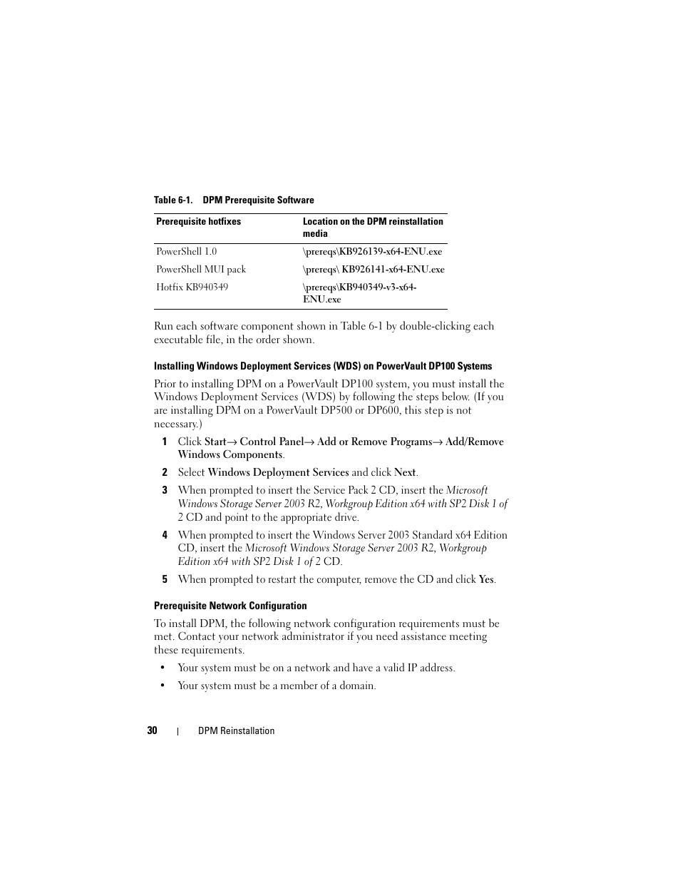 Dell PowerVault DP500 User Manual | Page 30 / 40