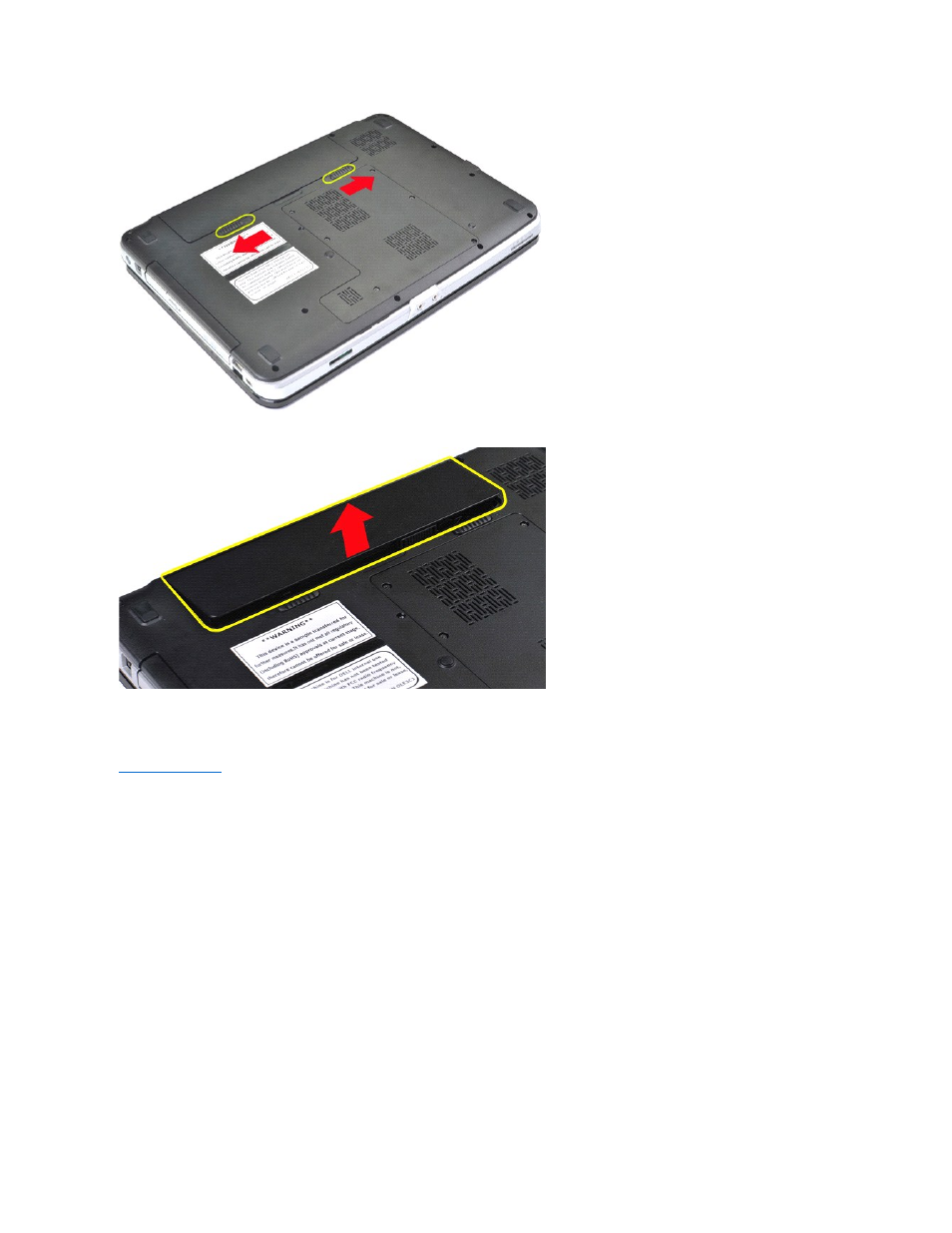 Replacing the battery | Dell Vostro 1088 (Mid 2009) User Manual | Page 5 / 68