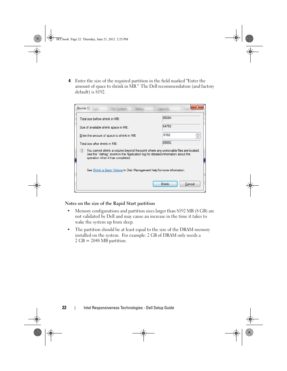 Dell Latitude E6530 (Mid 2012) User Manual | Page 22 / 40