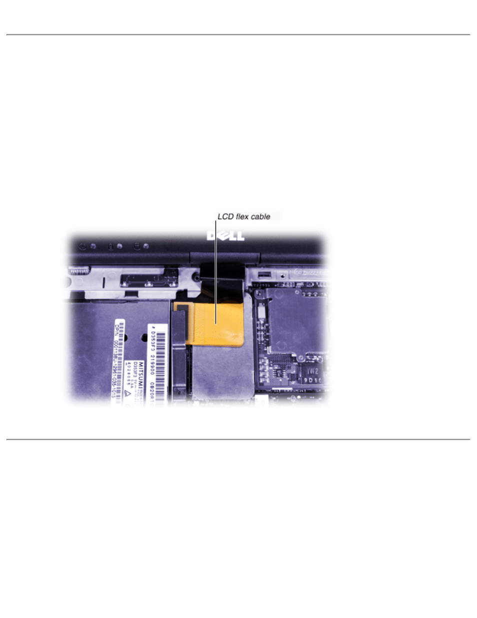 Lcd removal, Video board removal | Dell Inspiron 5000e User Manual | Page 15 / 29