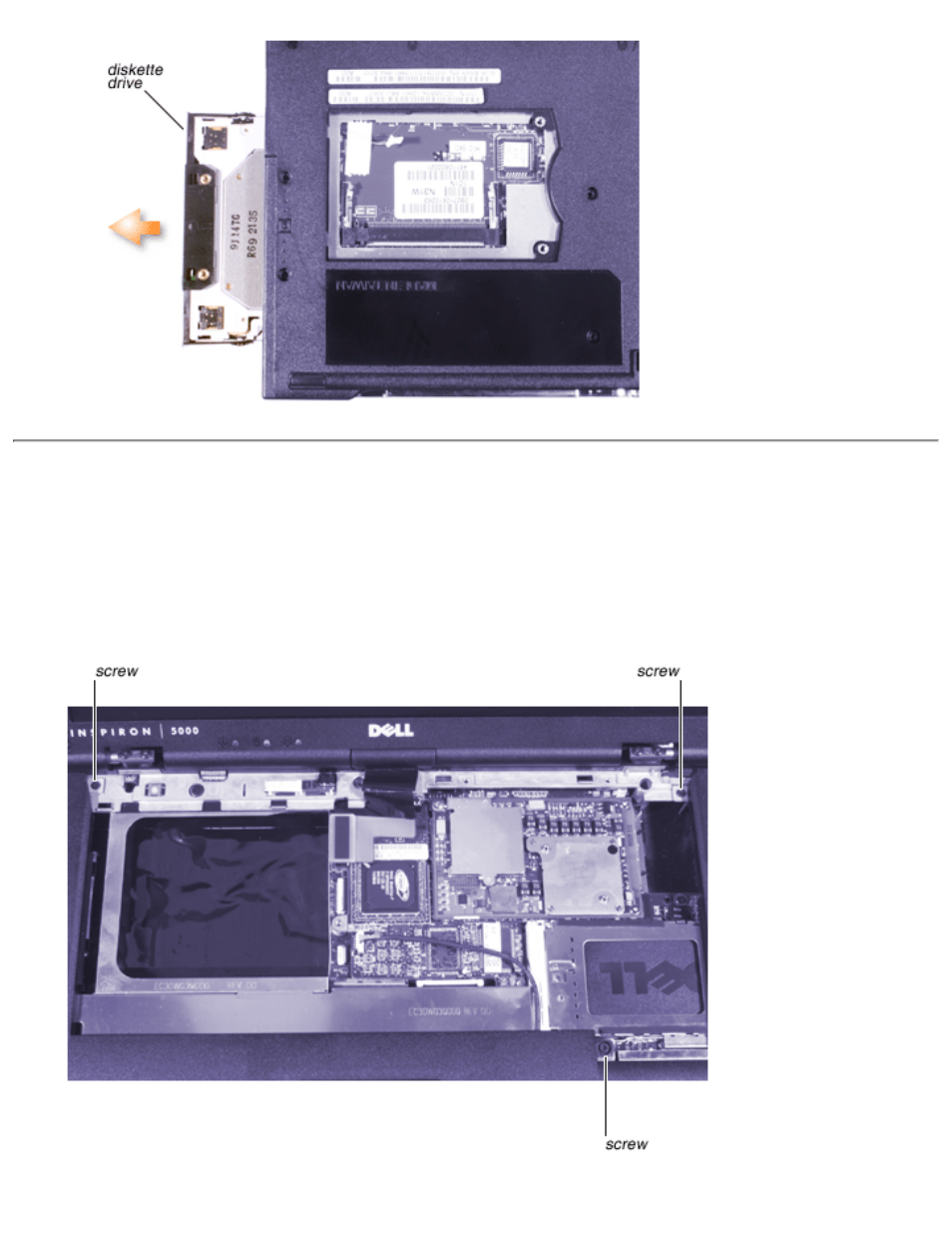Palmrest removal | Dell Inspiron 5000e User Manual | Page 18 / 29