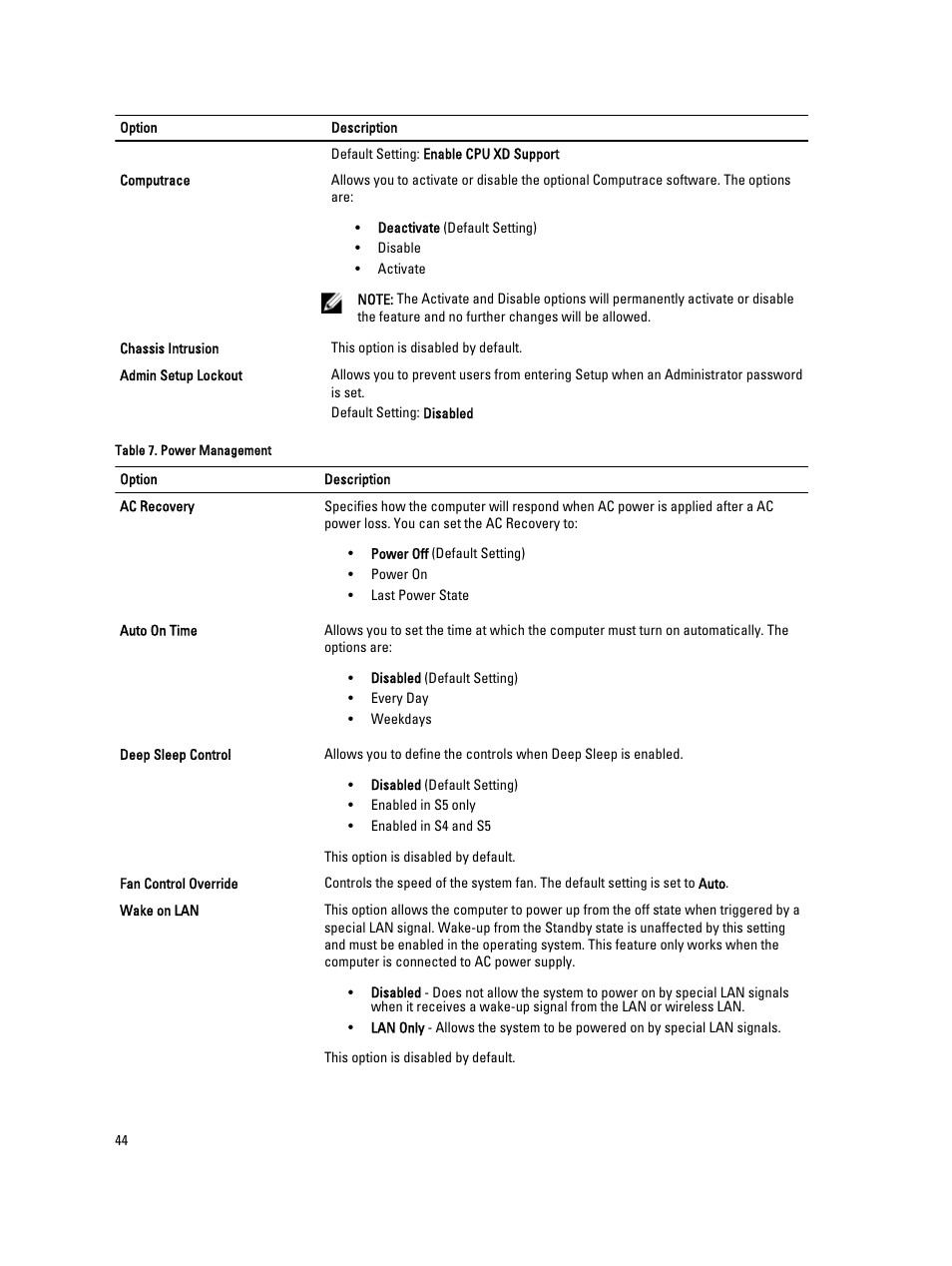 Dell Precision T5600 (Mid 2012) User Manual | Page 44 / 65