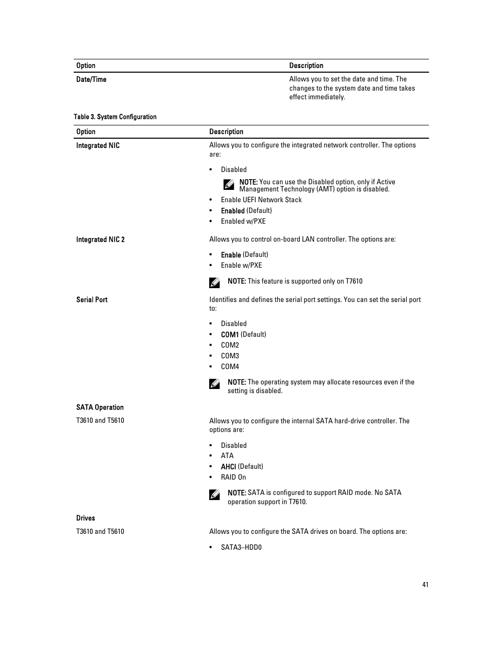 Dell Precision T3610 (Late 2013) User Manual | Page 41 / 65