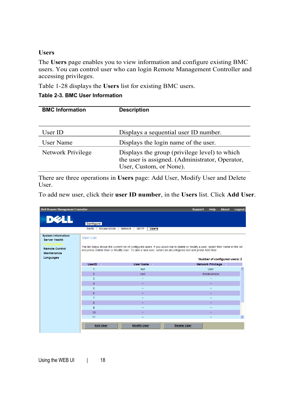 Dell PowerEdge C6145 User Manual | Page 18 / 76