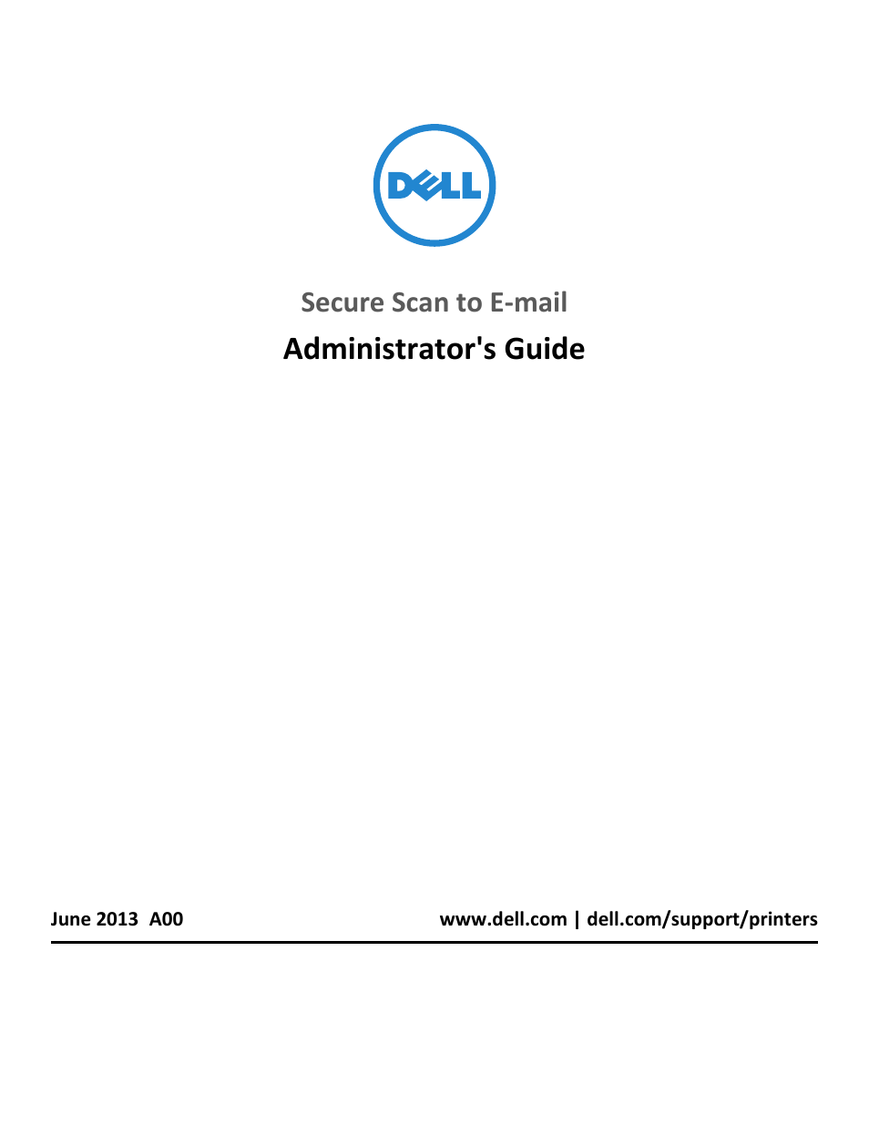 Dell B5465dnf Mono Laser Printer MFP User Manual | 24 pages