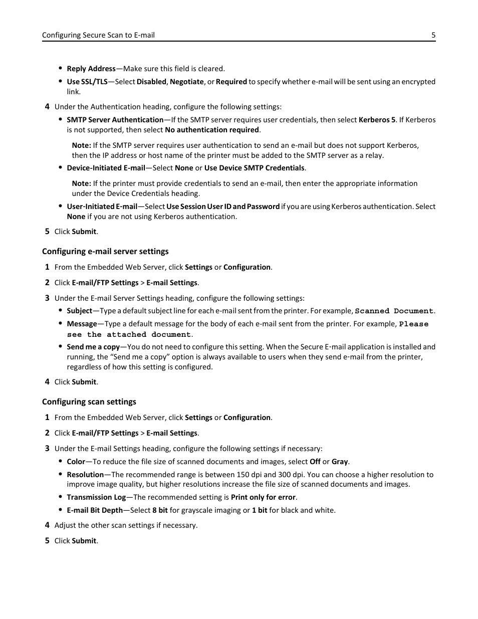 Dell B5465dnf Mono Laser Printer MFP User Manual | Page 5 / 24