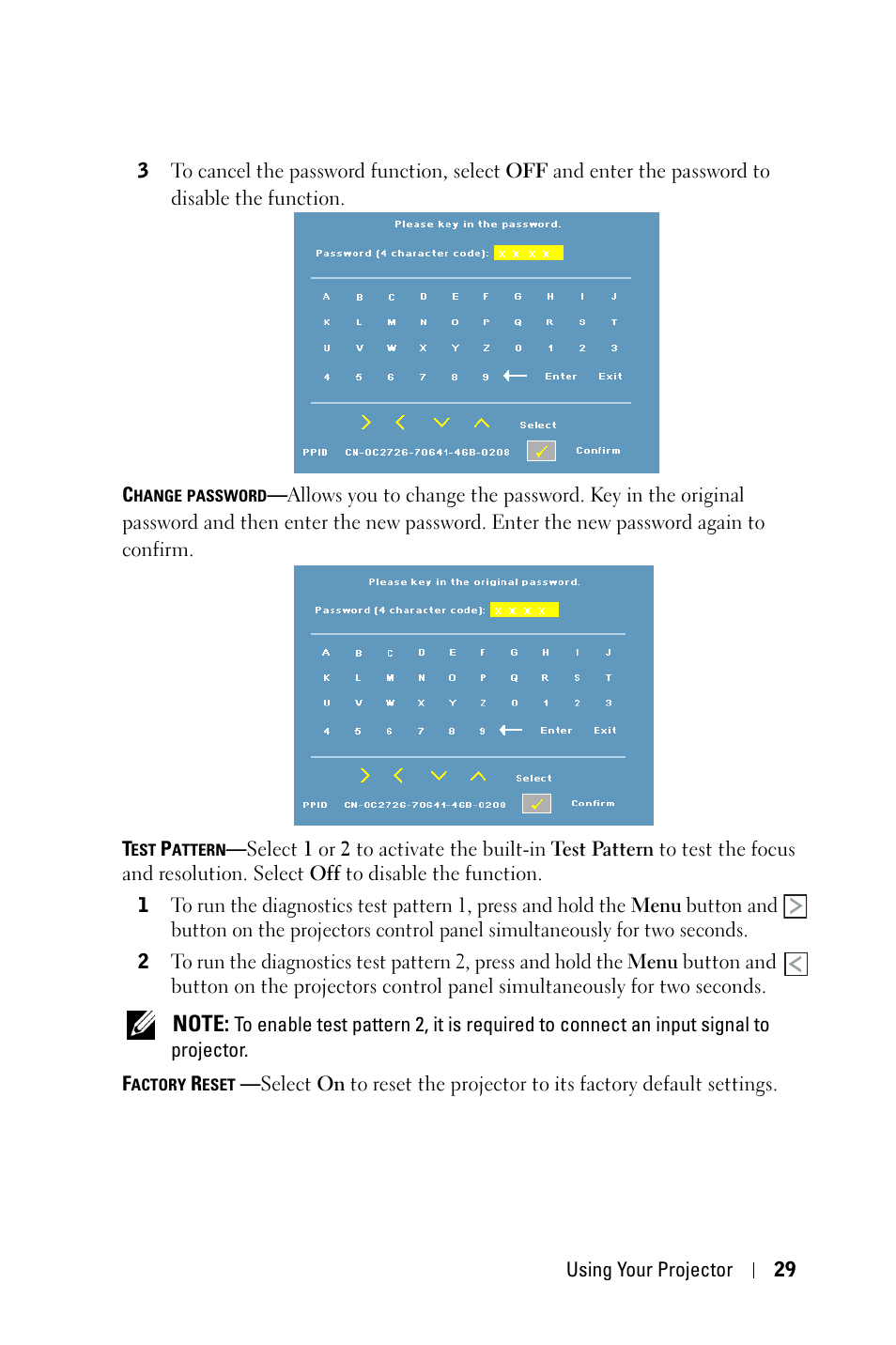 Dell M209X Projector User Manual | Page 29 / 44