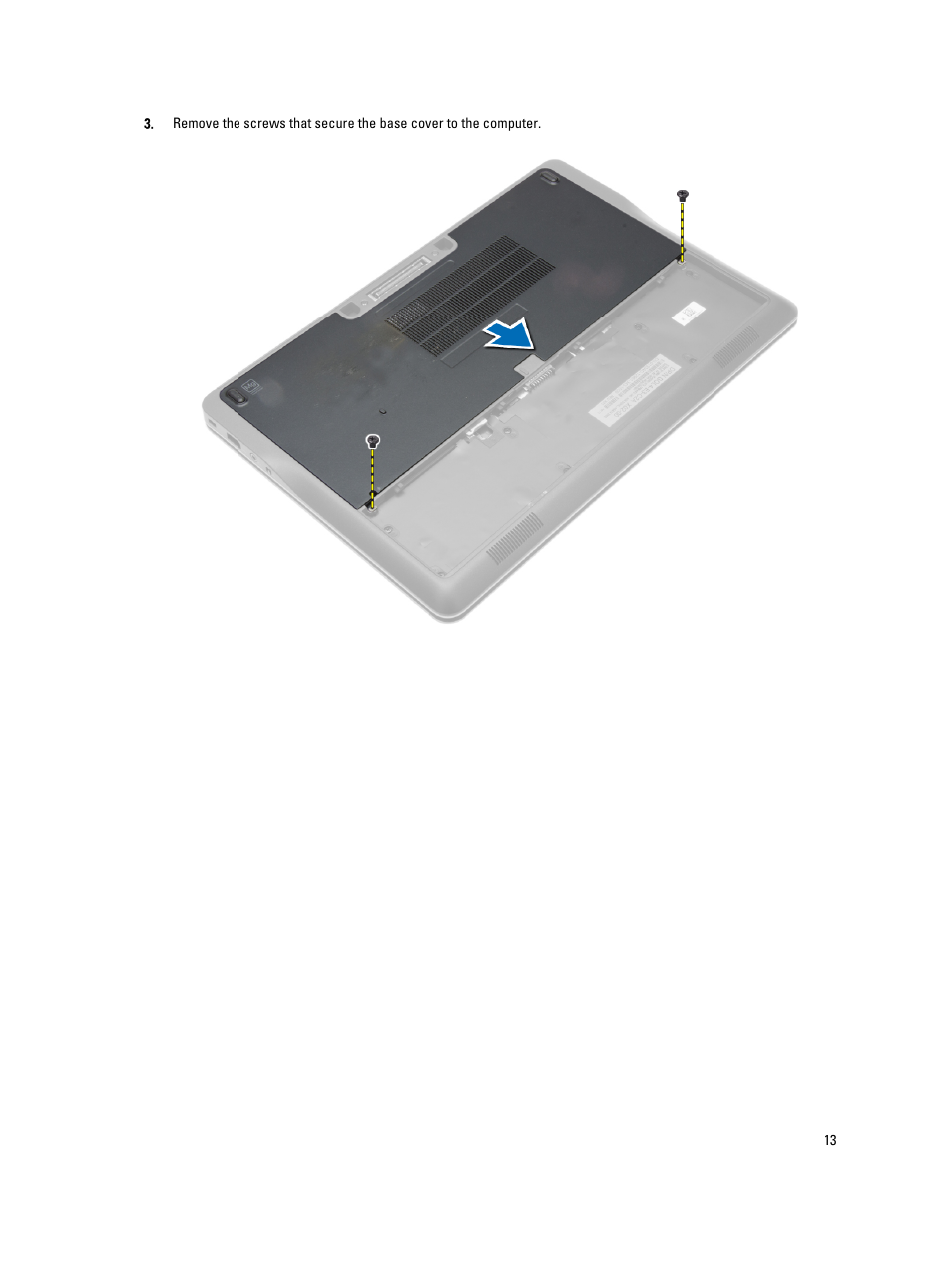 Dell Latitude E7440 (Mid 2013) User Manual | Page 13 / 67