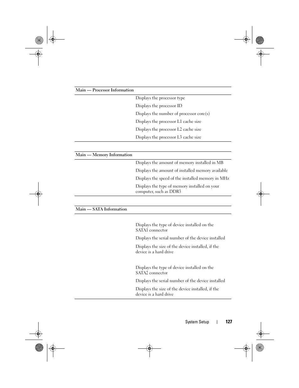 Dell Inspiron One 2330 (Mid 2012) User Manual | Page 127 / 140