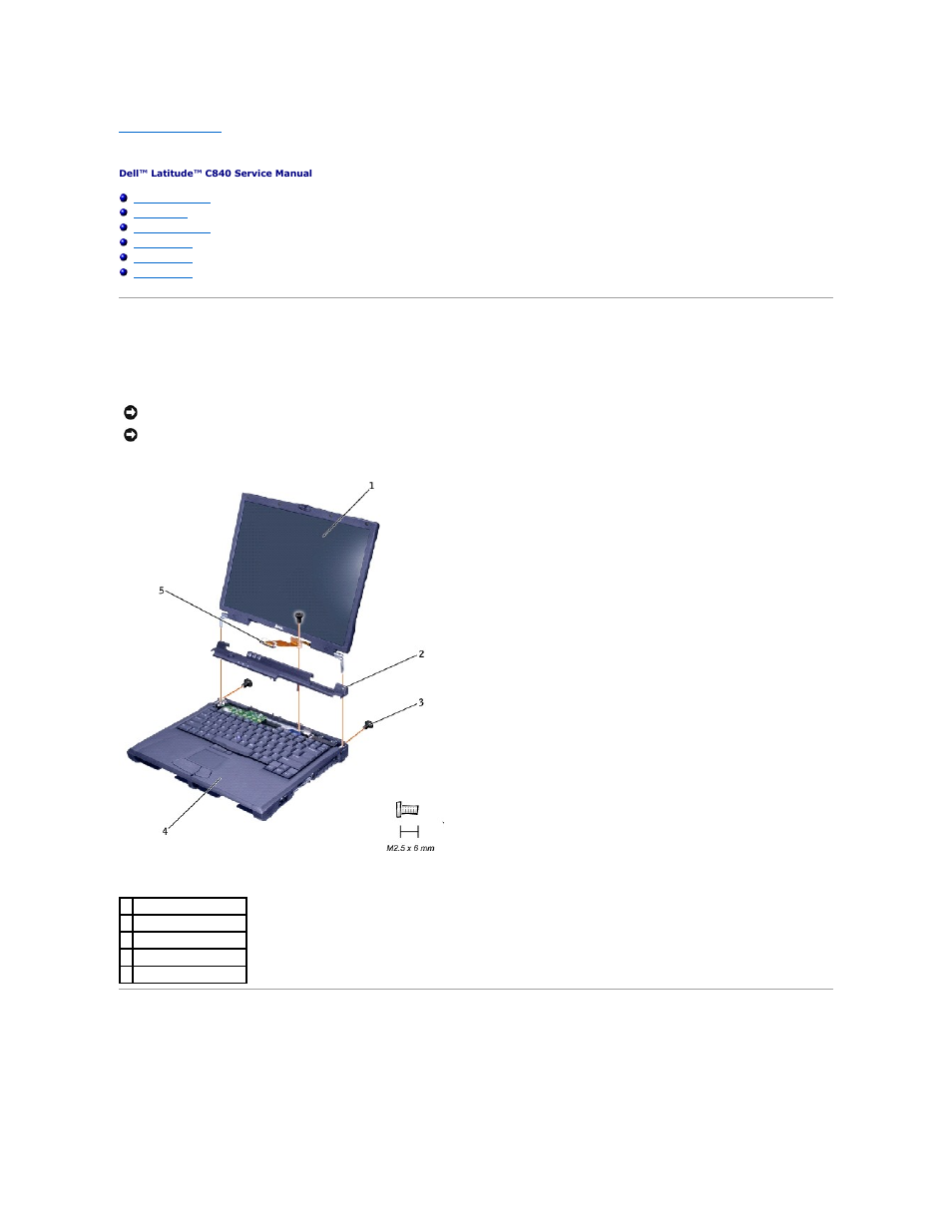 Display, Display overview, Hinge cover | Dell Latitude C840 User Manual | Page 10 / 44