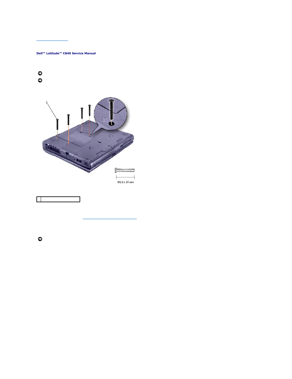 Keyboard, Removing the keyboard | Dell Latitude C840 User Manual | Page 18 / 44