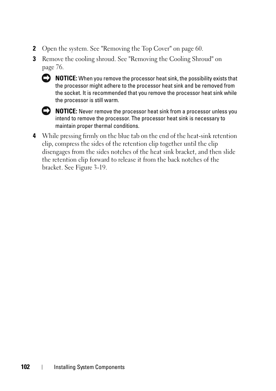 Dell PowerEdge R900 User Manual | Page 102 / 190