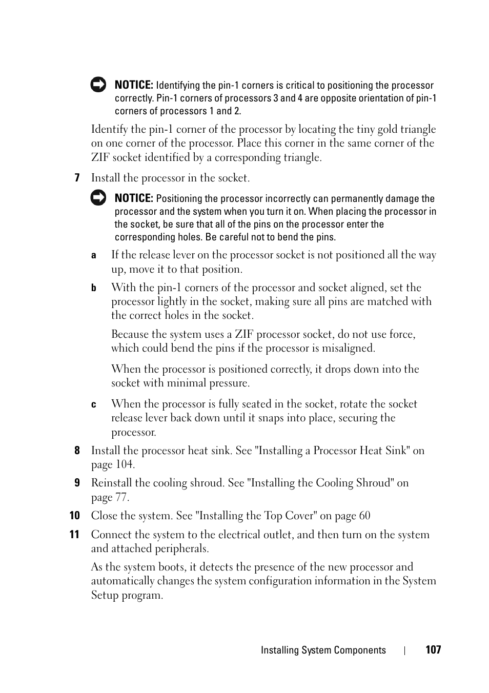 Dell PowerEdge R900 User Manual | Page 107 / 190