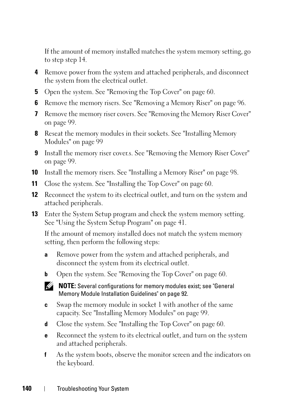 Dell PowerEdge R900 User Manual | Page 140 / 190