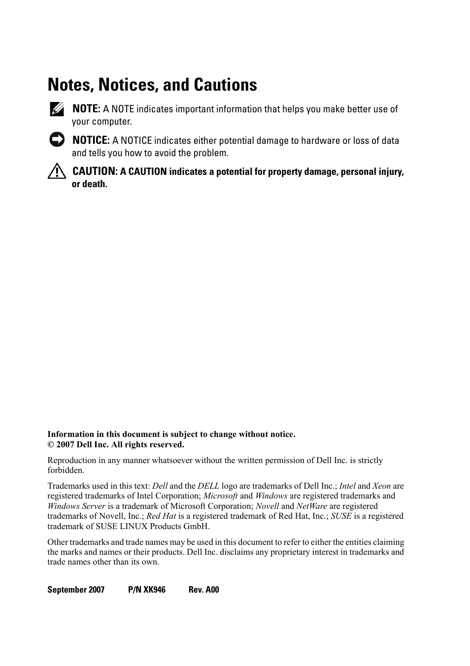 Dell PowerEdge R900 User Manual | Page 2 / 190