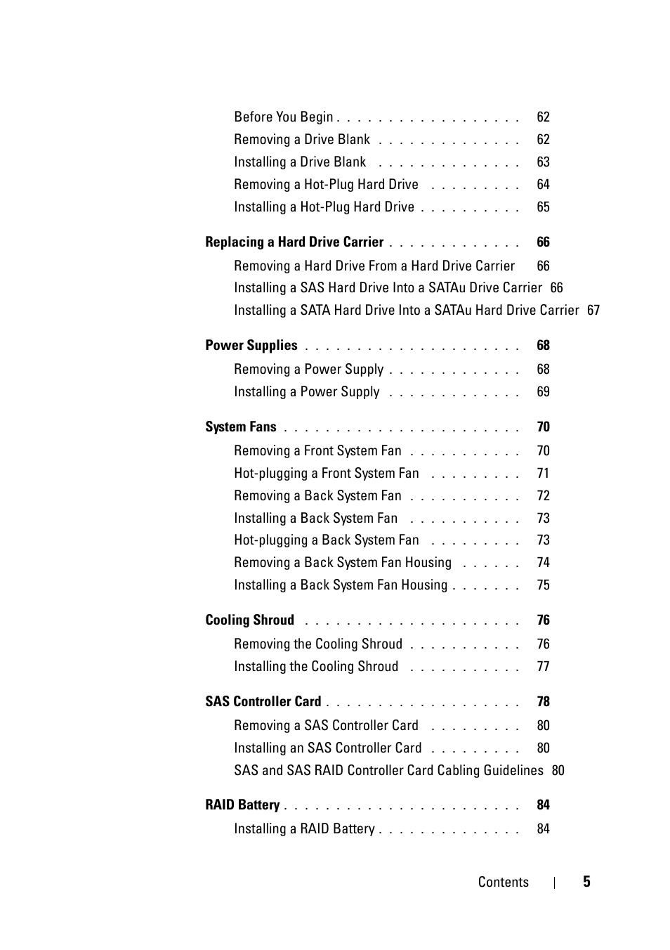 Dell PowerEdge R900 User Manual | Page 5 / 190