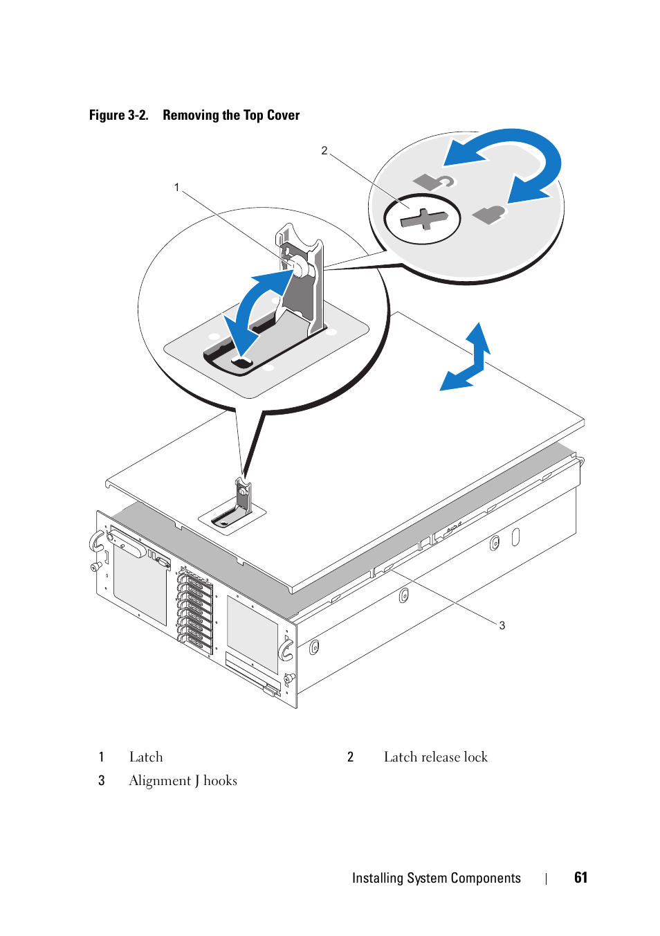 Dell PowerEdge R900 User Manual | Page 61 / 190