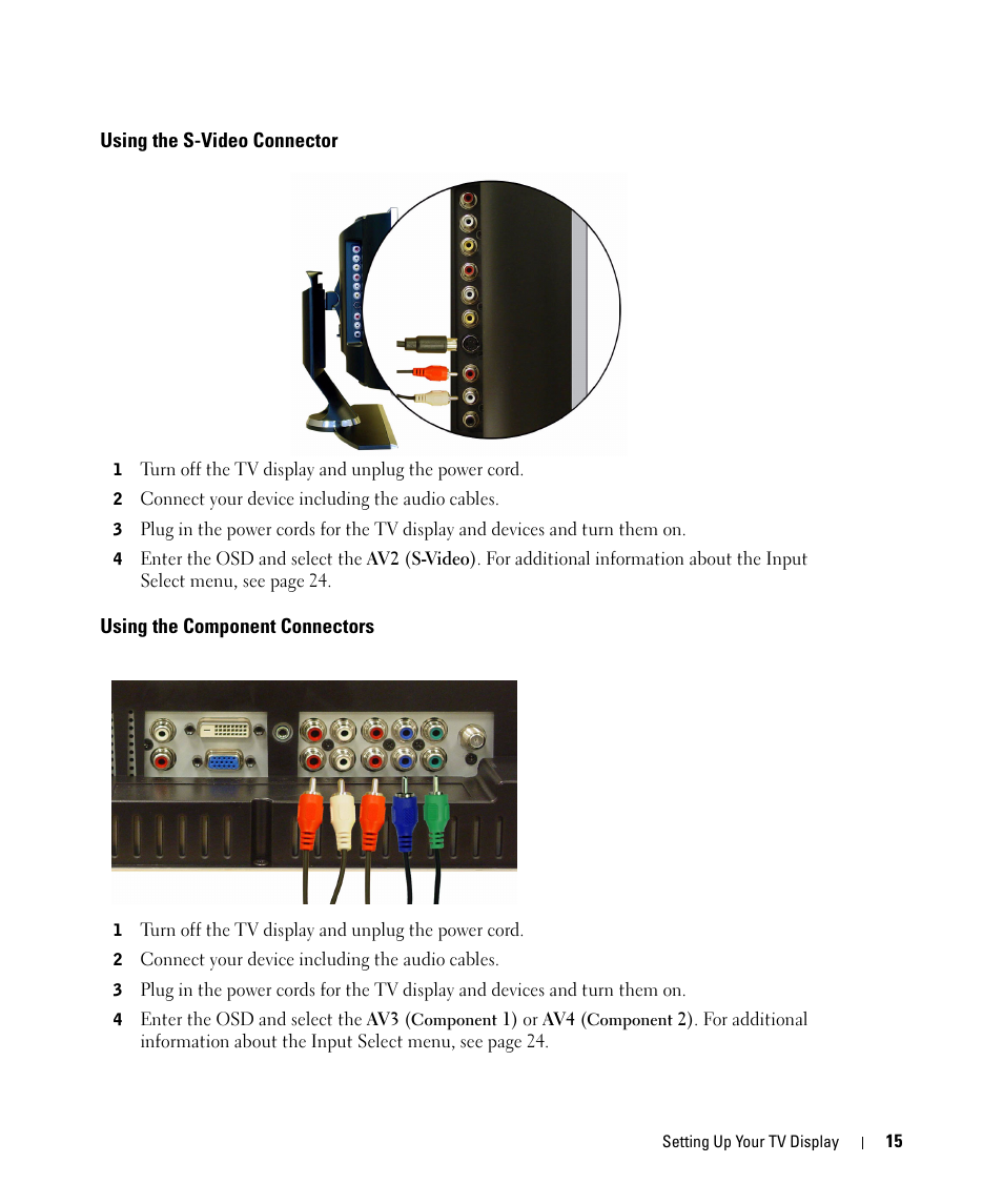 Dell W1900 User Manual | Page 15 / 44