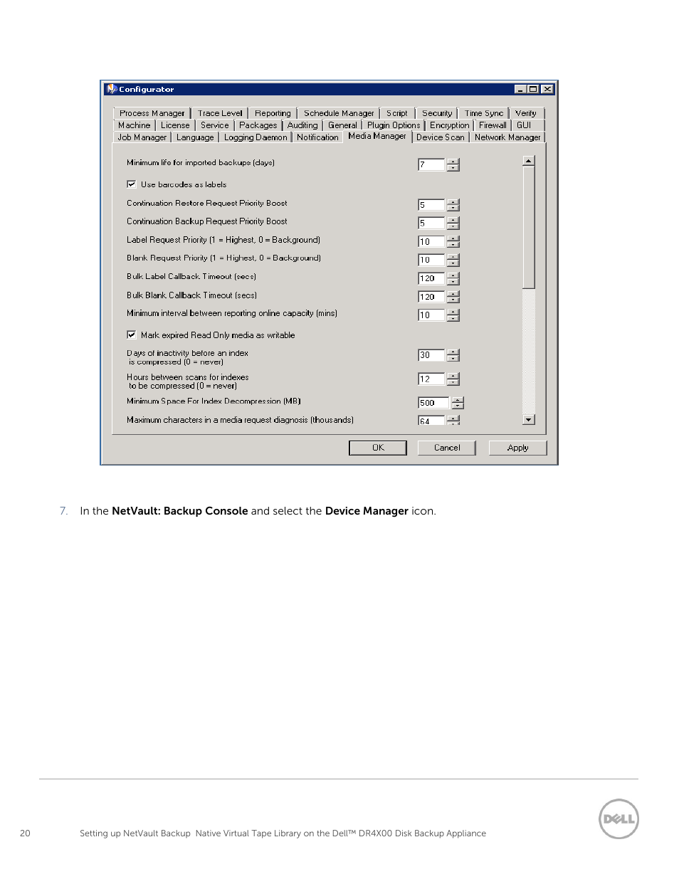 Dell PowerVault DR6000 User Manual | Page 20 / 63