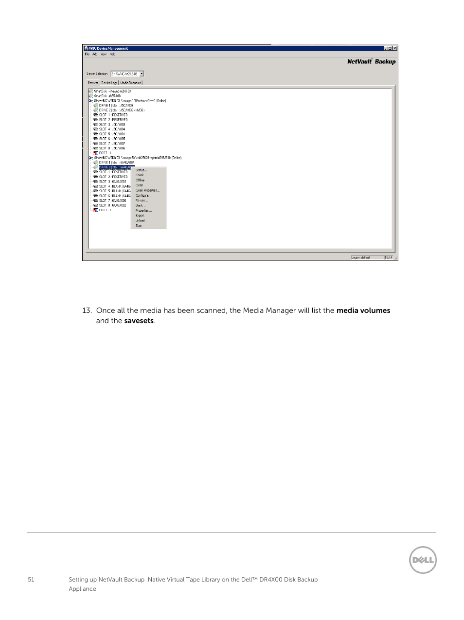 Dell PowerVault DR6000 User Manual | Page 51 / 63