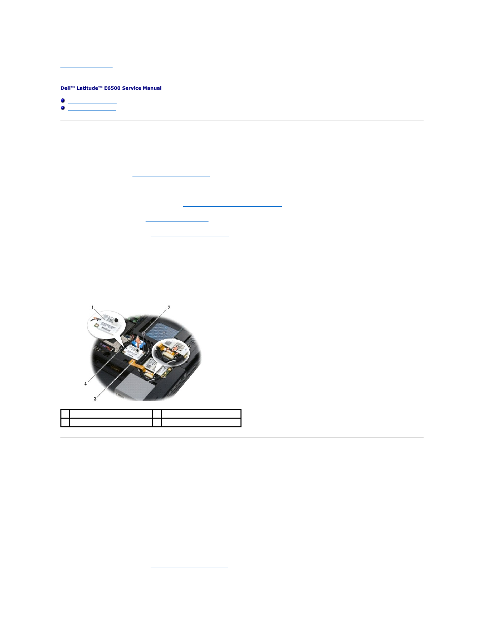 Modem, Removing the modem, Replacing the modem | Dell Latitude E6500 (Mid 2008) User Manual | Page 41 / 72