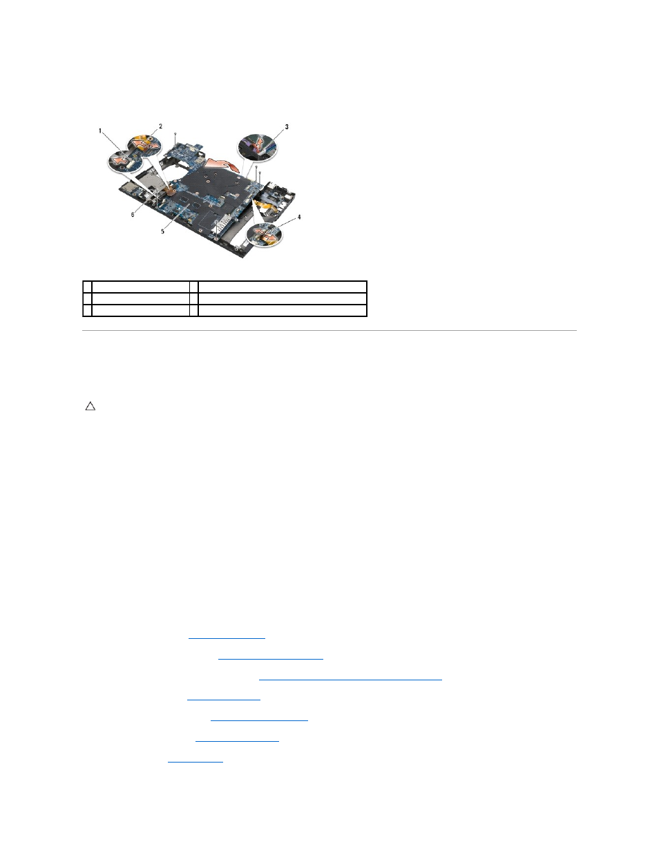 Replacing the system board assembly | Dell Latitude E6500 (Mid 2008) User Manual | Page 53 / 72