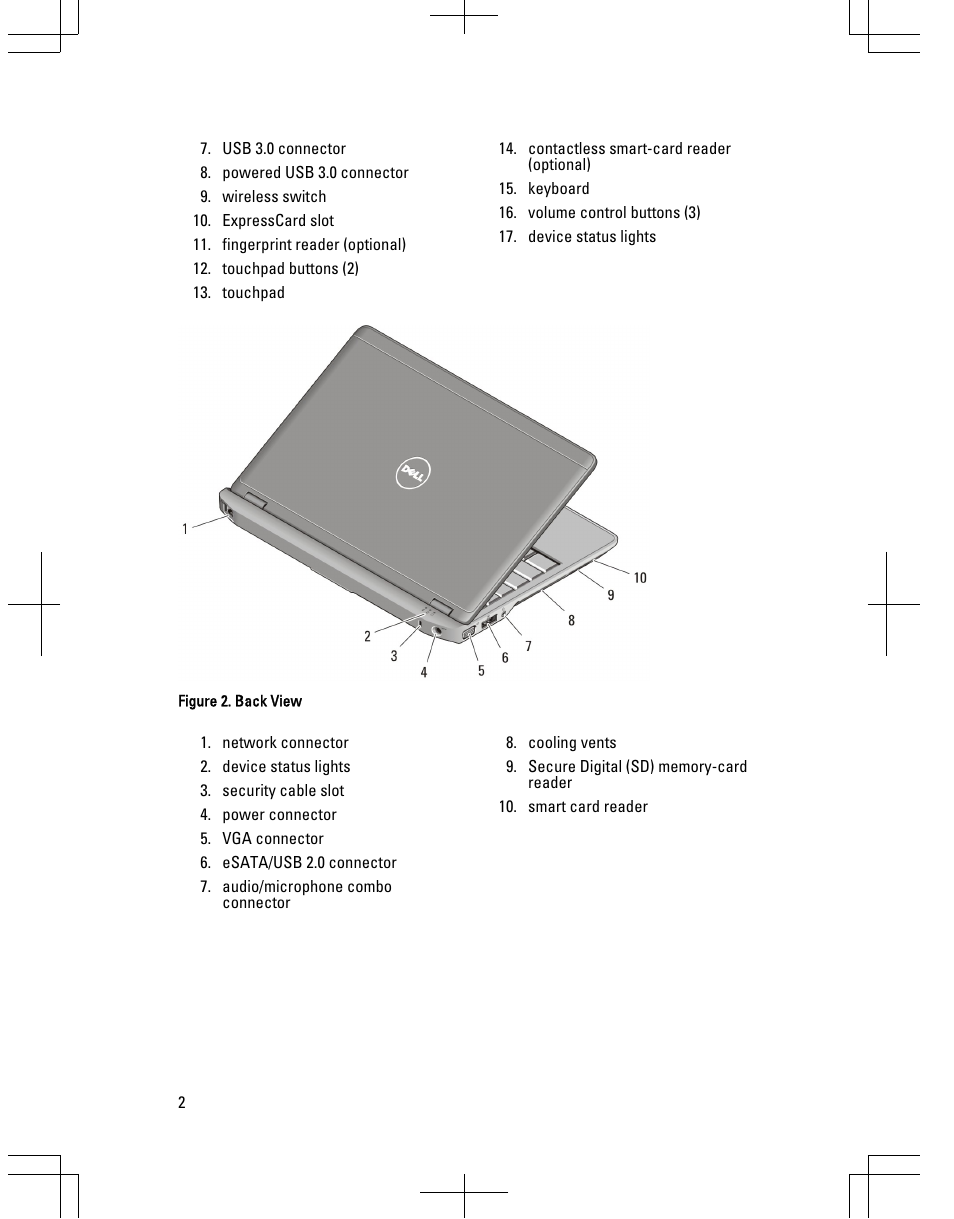 Dell Latitude E6230 (Mid 2012) User Manual | Page 2 / 8