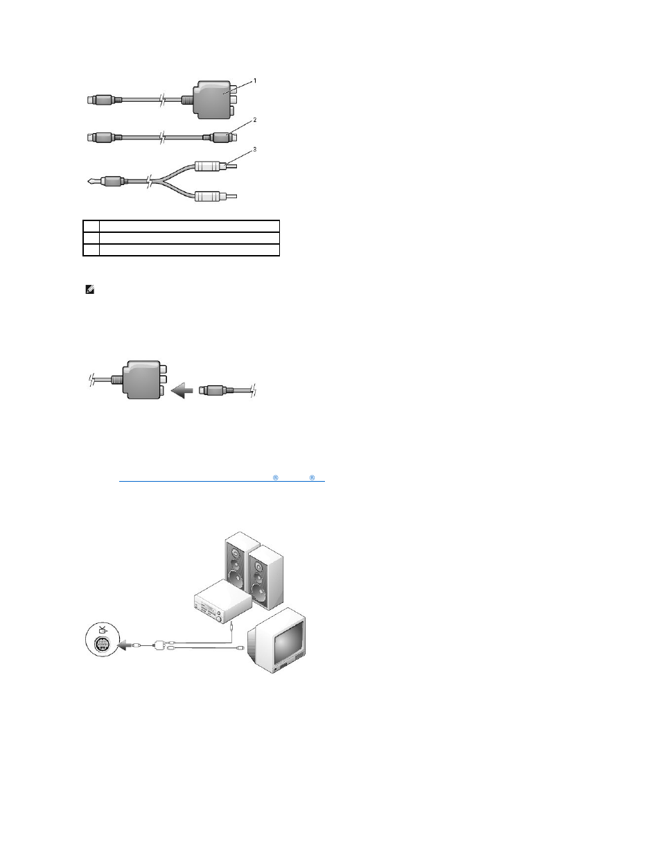 S-video and s/pdif digital audio | Dell Latitude D810 User Manual | Page 22 / 117