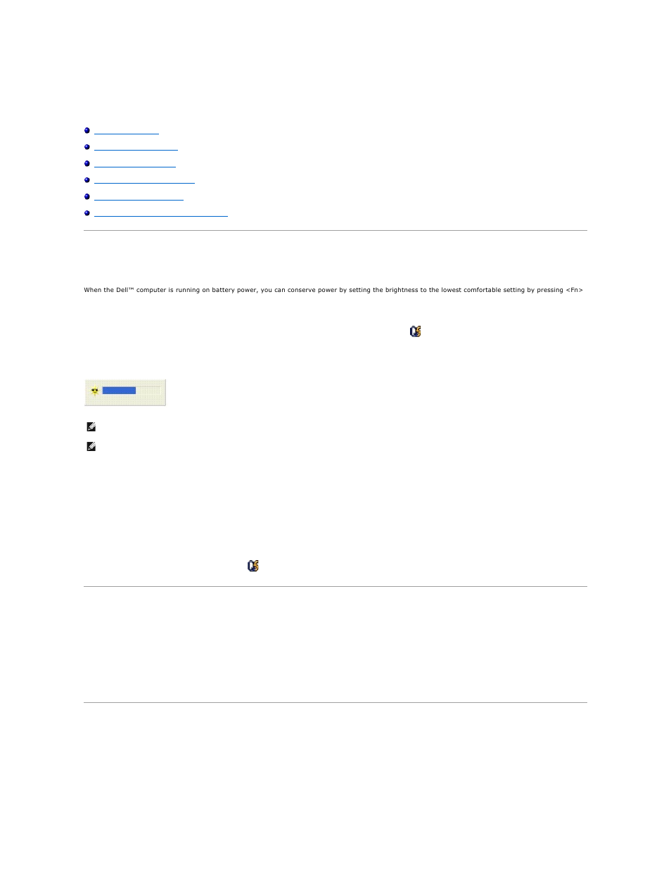 Using the display, Adjusting brightness, Switching the video image | Setting display resolution | Dell Latitude D810 User Manual | Page 30 / 117
