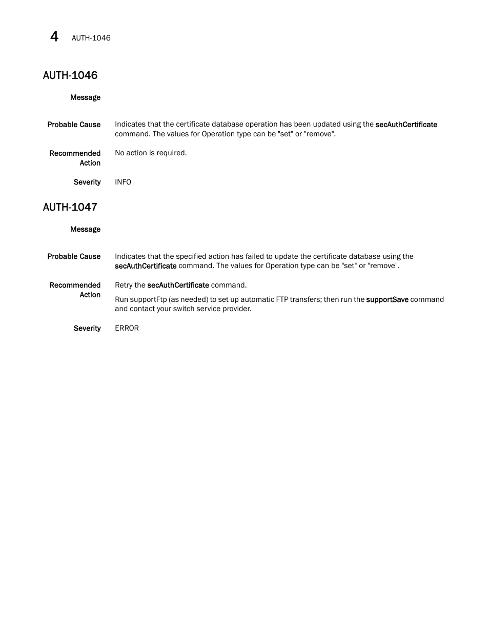 Auth-1046, Auth-1047 | Dell POWEREDGE M1000E User Manual | Page 128 / 842