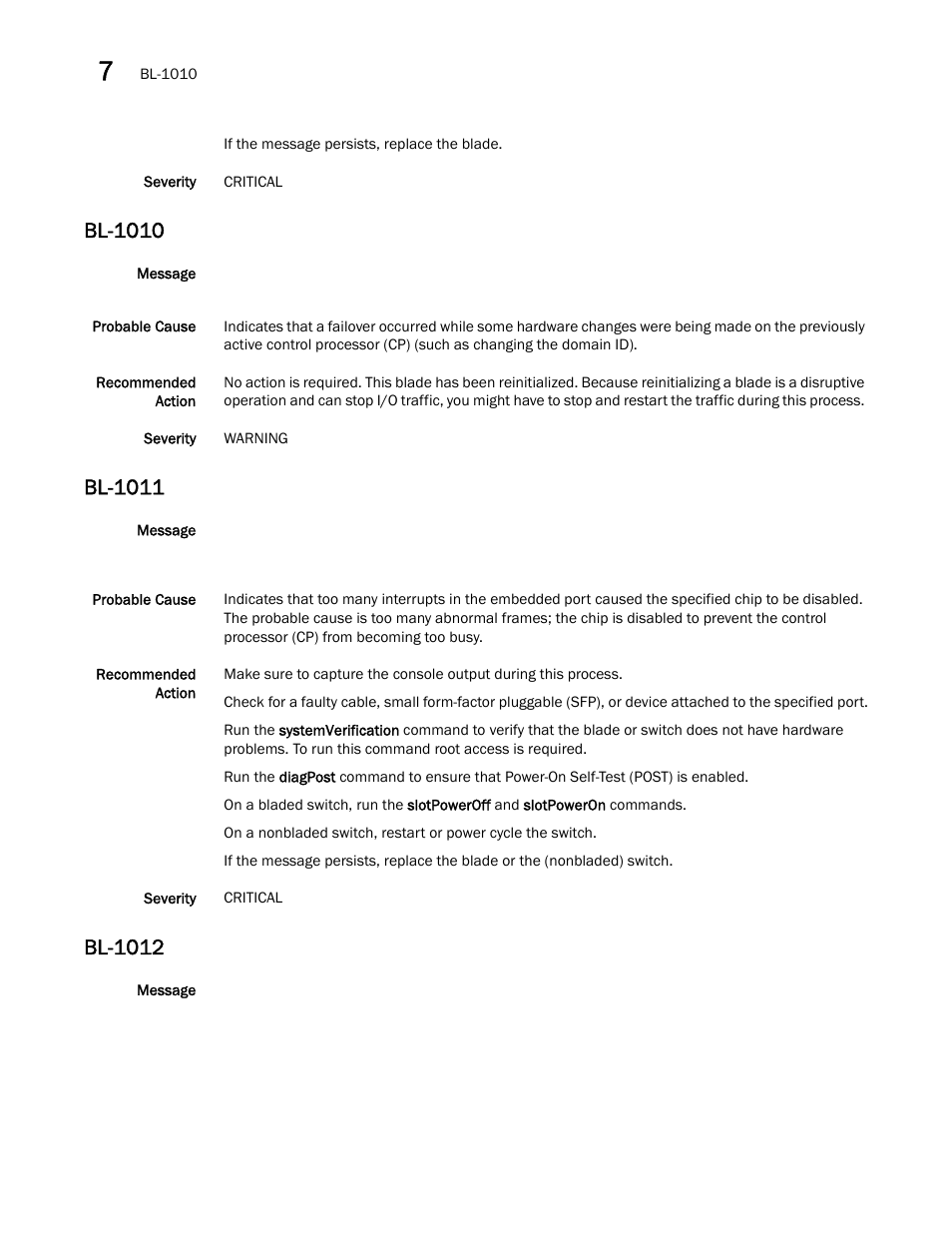 Bl-1010, Bl-1011, Bl-1012 | Dell POWEREDGE M1000E User Manual | Page 138 / 842