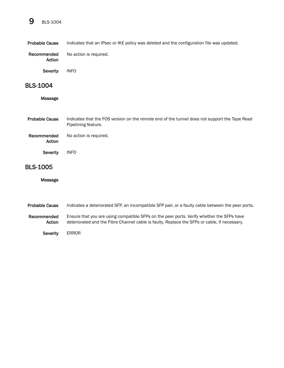 Bls-1004, Bls-1005 | Dell POWEREDGE M1000E User Manual | Page 152 / 842