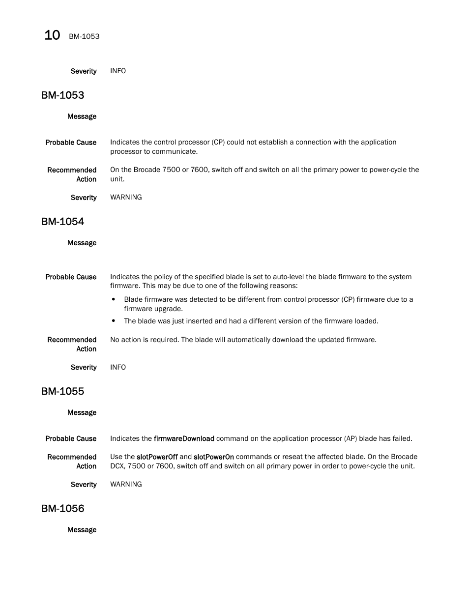 Bm-1053, Bm-1054, Bm-1055 | Bm-1056 | Dell POWEREDGE M1000E User Manual | Page 156 / 842